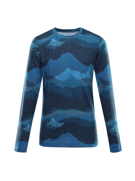 ALPINE PRO Tricou copii din bumbac organic ALPINE PRO ECCO 2 brilliant blue variantă pa