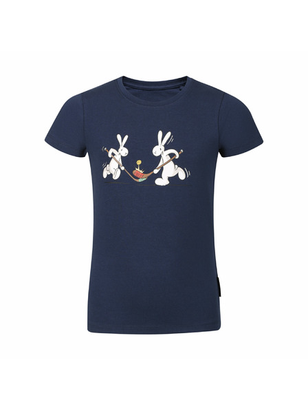 ALPINE PRO Tricou din bumbac pentru copii bob și bobek ALPINE PRO BOBBO moonlit ocean