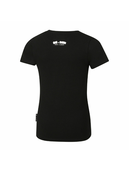 ALPINE PRO Tricou din bumbac pentru copii bob și bobek ALPINE PRO BOBBO black