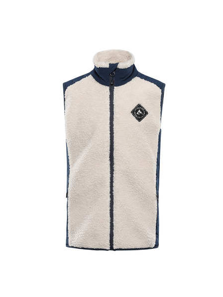 ALPINE PRO Vestă din material fleece pentru copii ALPINE PRO OFESO moonbeam