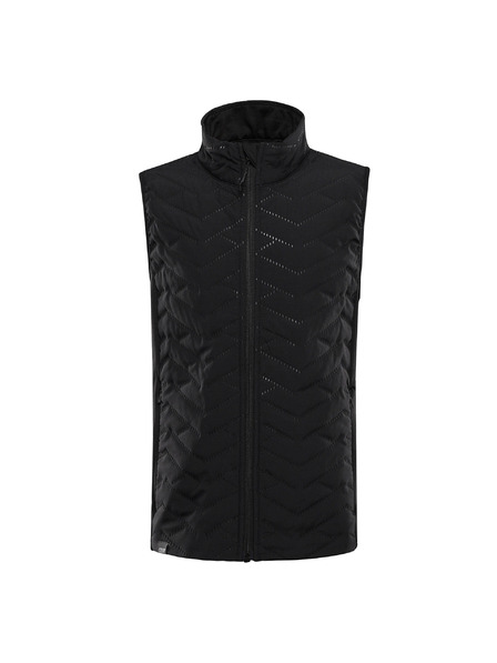 ALPINE PRO Vestă căptușită pentru copii cu elemente reflectorizante ALPINE PRO BERFO 2 black