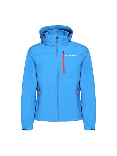 ALPINE PRO Jachetă softshell bărbătească cu membrană ALPINE PRO DERAF blue aster