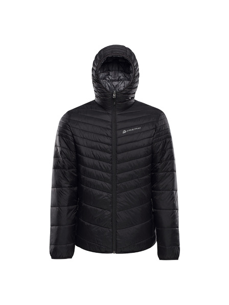ALPINE PRO Jachetă bărbătească reversibilă hi-therm ALPINE PRO EROM black variantă pa