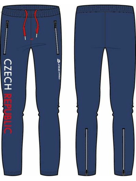 ALPINE PRO Pantaloni pentru bărbați ALPINE PRO ZABEN czech blue