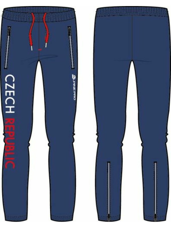 ALPINE PRO Pantaloni pentru bărbați ALPINE PRO ZABEN czech blue