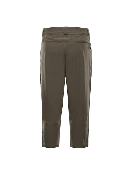 ALPINE PRO Pantaloni softshell scurți pentru bărbați ALPINE PRO WEDER 2 gri piatră