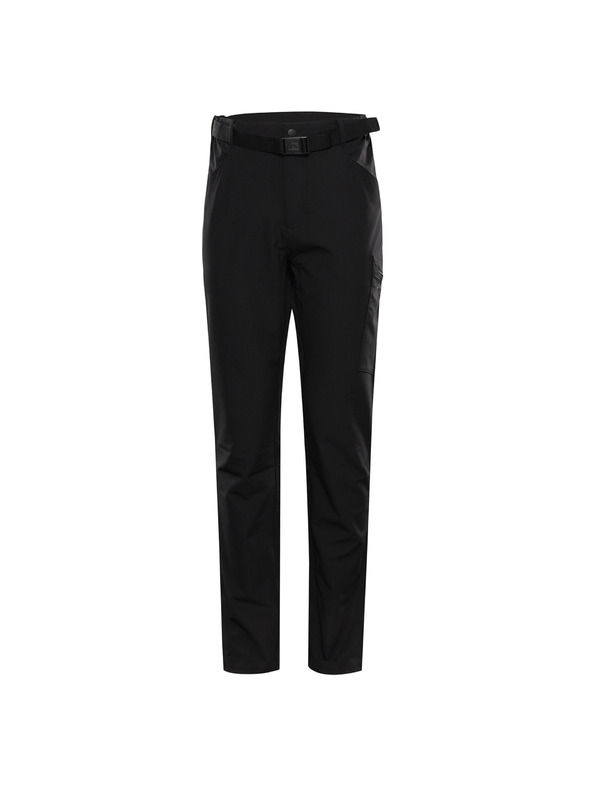 ALPINE PRO Pantaloni soft shell bărbătești cu cool dry ALPINE PRO CORB black