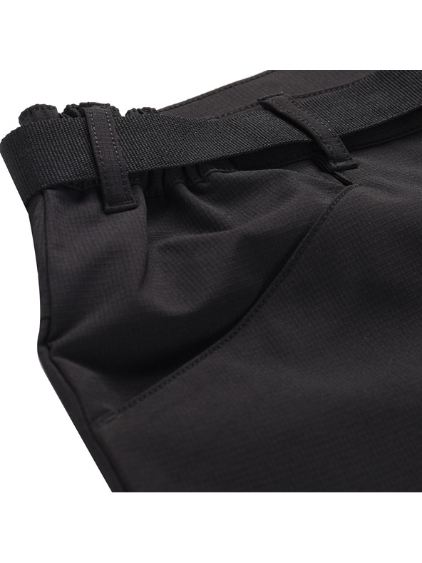 ALPINE PRO Pantaloni soft shell bărbătești cu cool dry ALPINE PRO CORB black