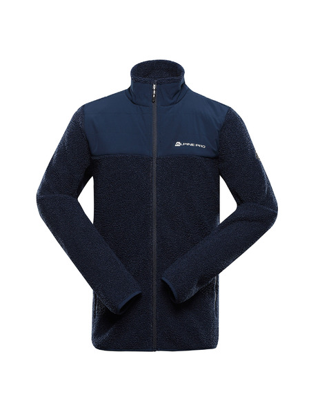 ALPINE PRO Hanorac sherpa cu supratherm pentru bărbați ALPINE PRO FERAD 2 ocean întunecat