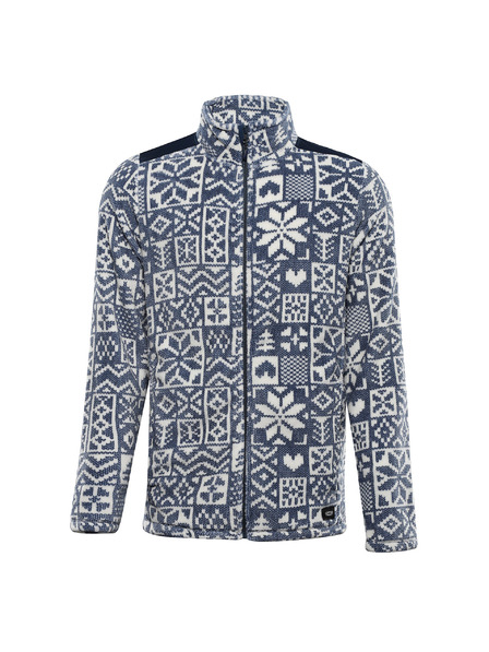 ALPINE PRO Hanorac fleece cu supratherm pentru bărbați ALPINE PRO EFLIN ocean întunecat varianta pa