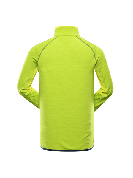 ALPINE PRO Hanorac quick-dry pentru bărbați ALPINE PRO ONNEC lime green