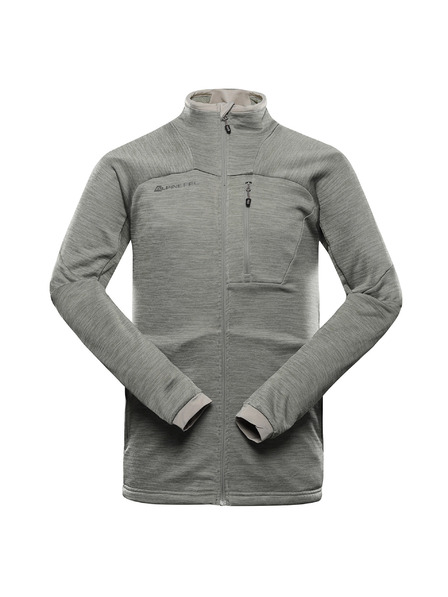 ALPINE PRO Hanorac quick-dry pentru bărbați ALPINE PRO ONNEC 3 abbey stone