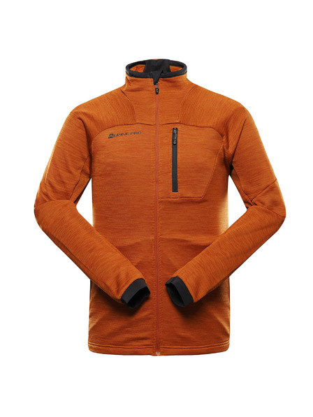 ALPINE PRO Hanorac quick-dry pentru bărbați ALPINE PRO ONNEC 3 golden oak