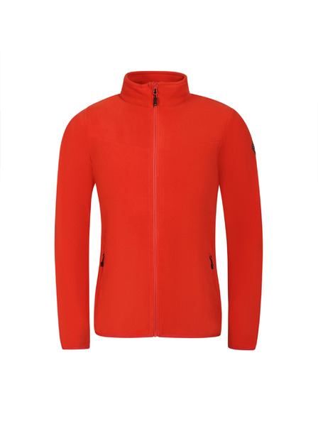 ALPINE PRO Hanorac fleece pentru bărbați ALPINE PRO SIUS 3 red clay