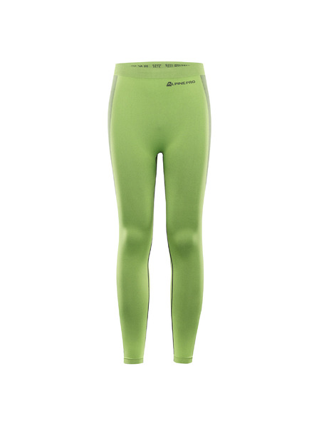 ALPINE PRO Lenjerie funcțională pentru bărbați - pantaloni ALPINE PRO LESS acid lime