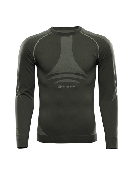 ALPINE PRO Lenjerie funcțională pentru bărbați - tricou ALPINE PRO AMBOS petrol