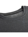 ALPINE PRO Tricou bărbătesc cu mânecă lungă ALPINE PRO BREK gri închis adevărat