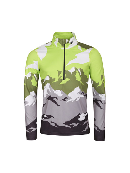 ALPINE PRO Tricou bărbătesc cu uscare rapidă și prostretch ALPINE PRO STANS verde lime acidat variantă pa
