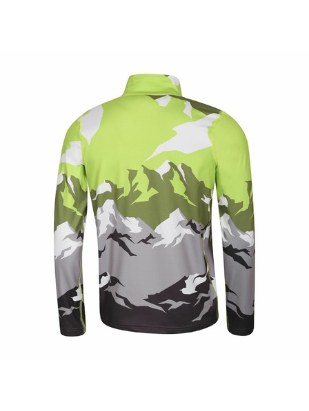 ALPINE PRO Tricou bărbătesc cu uscare rapidă și prostretch ALPINE PRO STANS verde lime acidat variantă pa