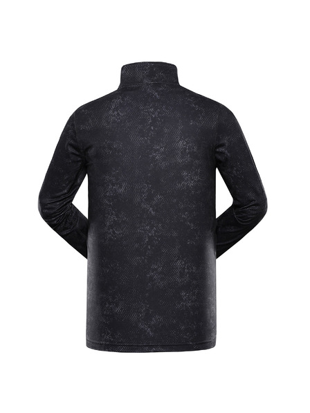 ALPINE PRO Tricou bărbătesc cu uscare rapidă și prostretch ALPINE PRO STANS negru variantă pc