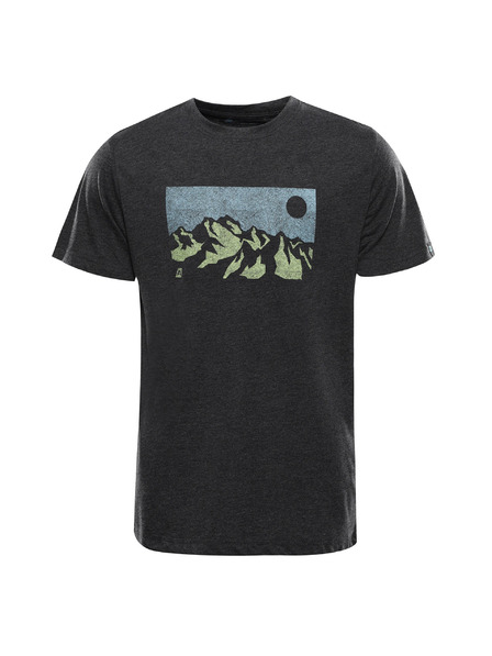 ALPINE PRO Tricou pentru bărbați cu tratament cool-dry ALPINE PRO GREM 2 negru varianta pd