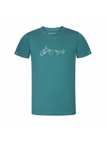 ALPINE PRO Tricou bărbătesc din material nșifonabil ALPINE PRO NOGER deep lake varianta pa