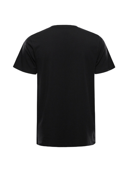 ALPINE PRO Tricou bărbătesc din bumbac ALPINE PRO MOROL black varianta pc