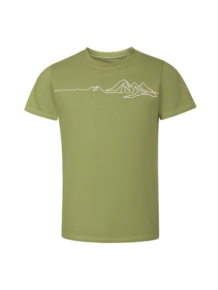 ALPINE PRO Tricou din bumbac pentru bărbați ALPINE PRO NORD verde țestoasă varianta pb