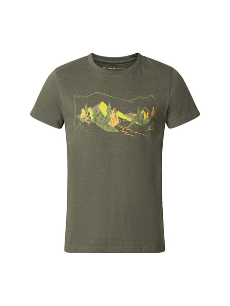 ALPINE PRO Tricou sport bărbătesc cu uscare rapidă ALPINE PRO BOLEN rifle green varianta pa