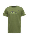 ALPINE PRO Tricou pentru bărbați cu tratament cool-dry ALPINE PRO GREM 2 verde țestoasă varianta pe