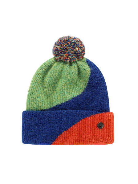 ALPINE PRO Cască de iarnă cu pompom ALPINE PRO MOBE acid lime