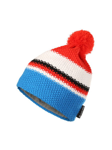 ALPINE PRO Cască de iarnă cu pompom ALPINE PRO FERR cherry tomato