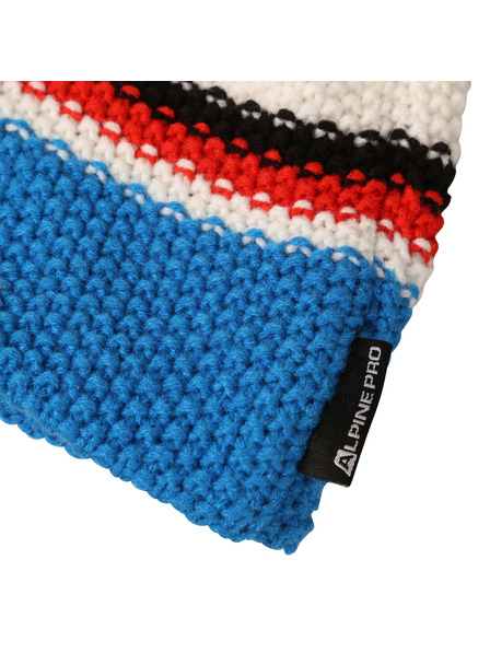 ALPINE PRO Cască de iarnă cu pompom ALPINE PRO FERR cherry tomato