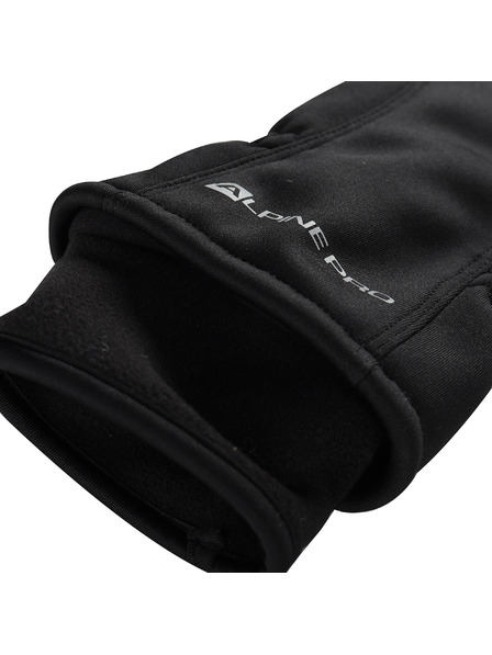 ALPINE PRO Mănuși de schi softshell ALPINE PRO KAHUG negre