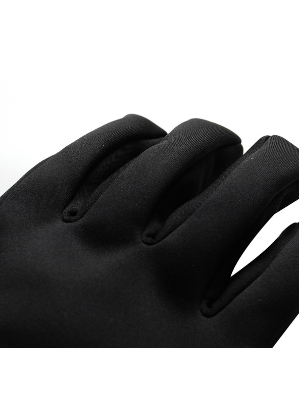 ALPINE PRO Mănuși de schi softshell ALPINE PRO KAHUG negre