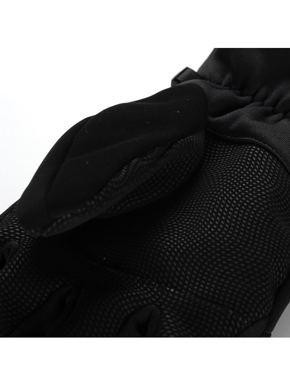 ALPINE PRO Mănuși de schi softshell ALPINE PRO KAHUG negre