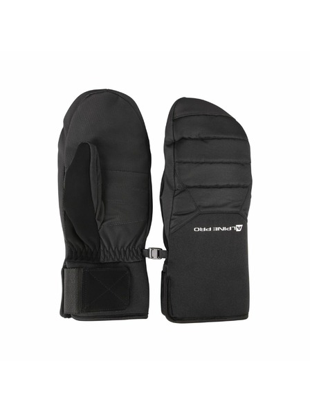 ALPINE PRO Mănuși de schi cu tratament dwr ALPINE PRO NERNE negre