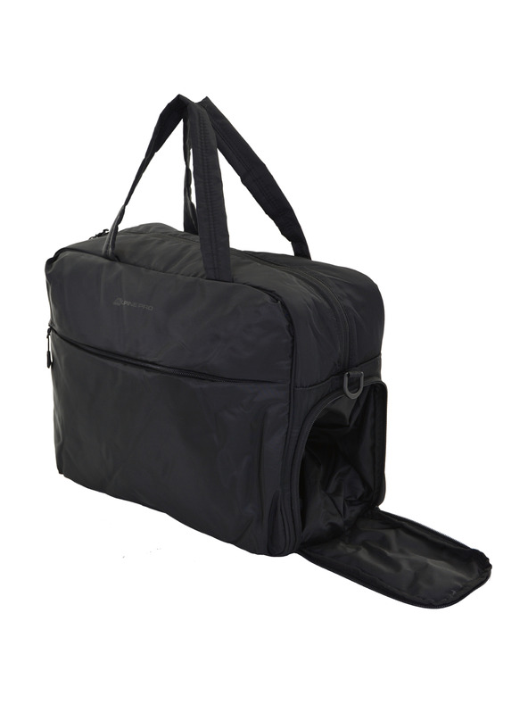 ALPINE PRO Geantă sport cu mânere și umăr ALPINE PRO DELE negru