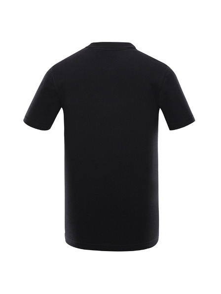 ALPINE PRO Tricou polo cu nasturi ALPINE PRO GERBE negru varianta pa