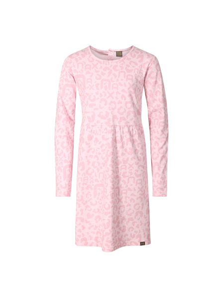 NAX Rochie din bumbac pentru copii nax NAX WERTO mov deschis