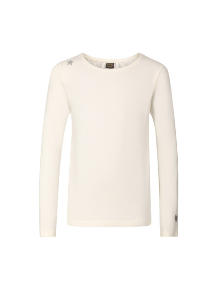 NAX Tricou din bumbac pentru copii nax NAX POLTO crem