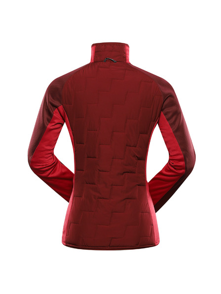 ALPINE PRO Hanorac cu umplutură merino pentru femei ALPINE PRO JORWA merlot