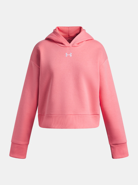 Under Armour Hanorac pentru fete Under Armour UA Rival Fleece Hoodie-PNK