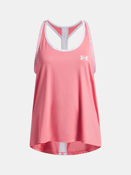 Under Armour Top pentru fete Under Armour Tech Knockout Tank-PNK
