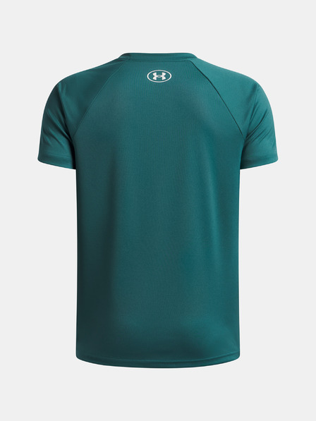 Under Armour Tricou pentru băieți Under Armour UA Tech Split Wordmark SS-GRN