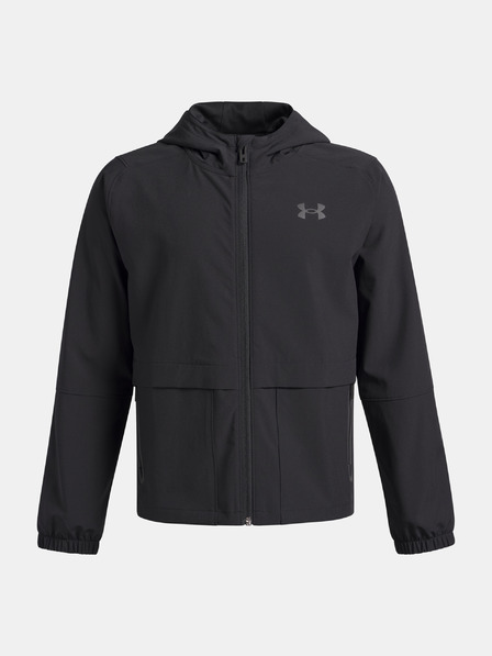 Under Armour Jachetă pentru băieți Under Armour UA B UNSTOPPABLE WVN JACKET-BLK