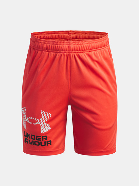 Under Armour Pantaloni scurți pentru băieți Under Armour UA Tech Logo Shorts-RED