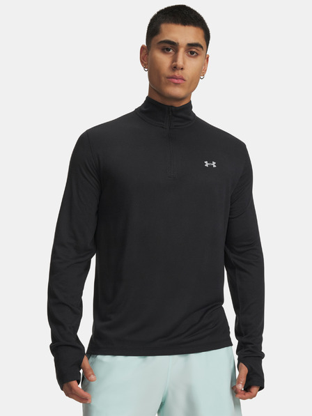 Under Armour Tricou pentru bărbați Under Armour UA Velociti 1/4 Zip-BLK