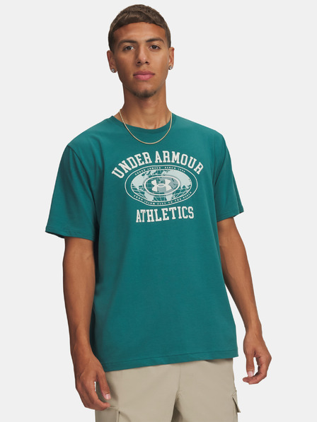 Under Armour Tricou pentru bărbați Under Armour UA M 60/40S ARMOR GLOBE SS-GRN