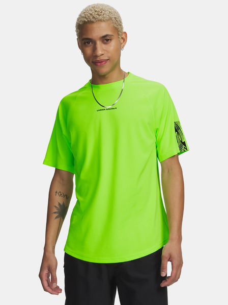Under Armour Tricou pentru bărbați Under Armour UA Challenger Elite SS-GRN